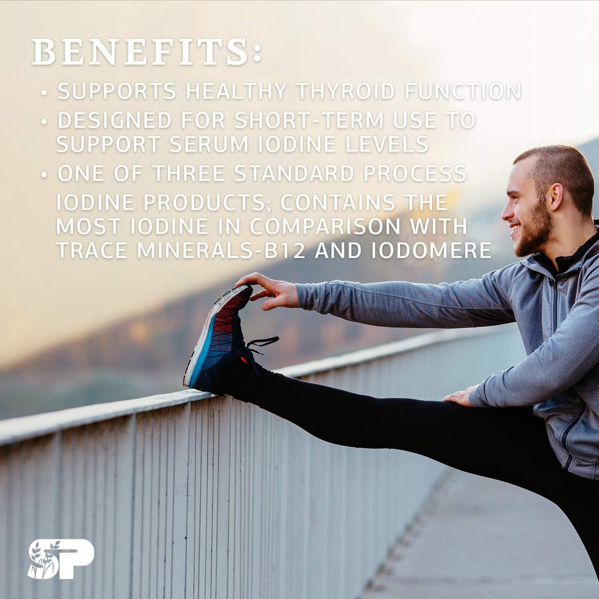 Suplemento Yodo de prolamina soporte tiroideo con yodo 180u