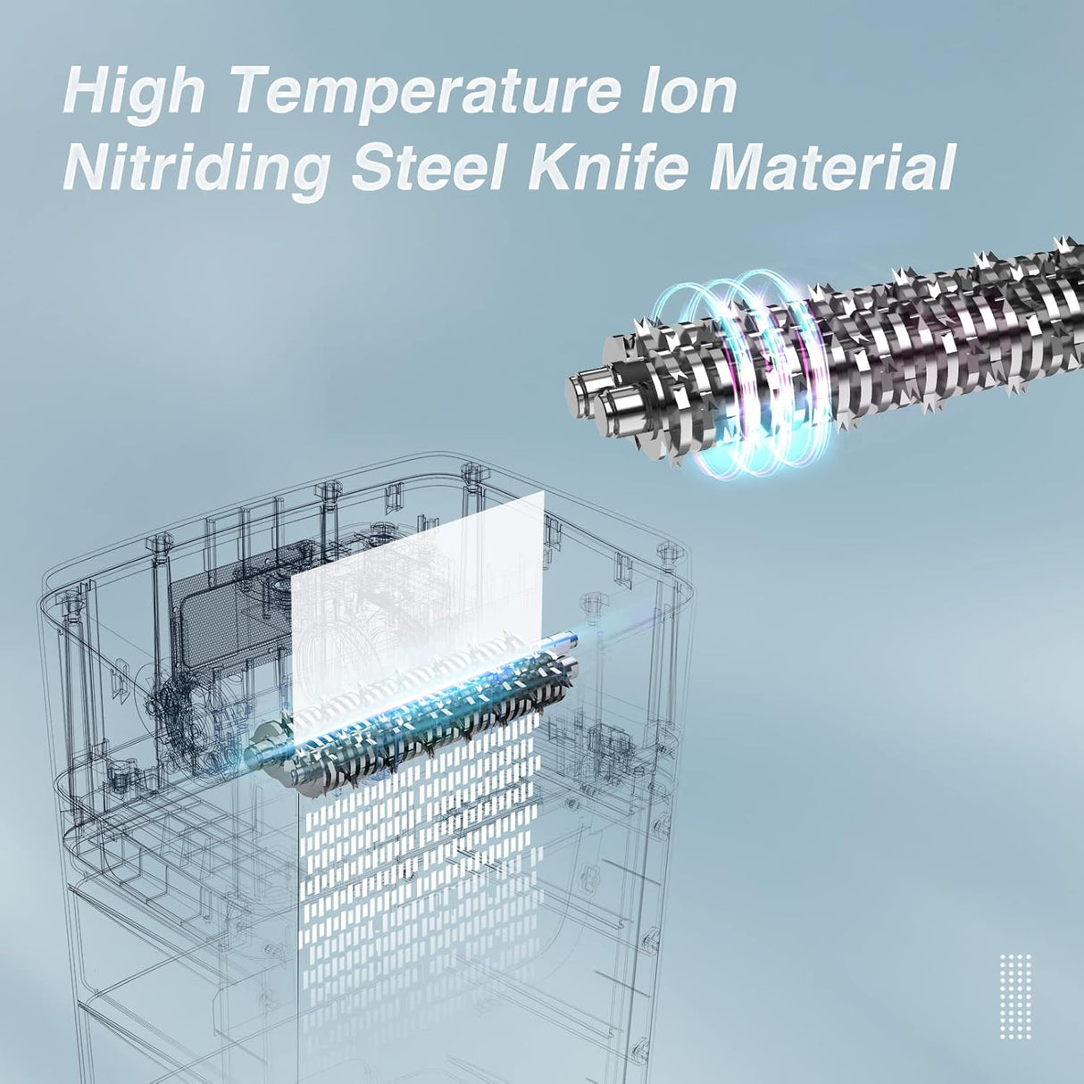 BONSEN Trituradora Papel 20 Hojas, Silenciosa 60dB, S3104