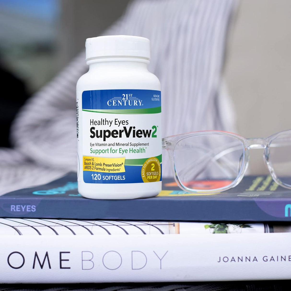 21st Century Healthy Eyes SuperView 2 Softgels, 120 unidades