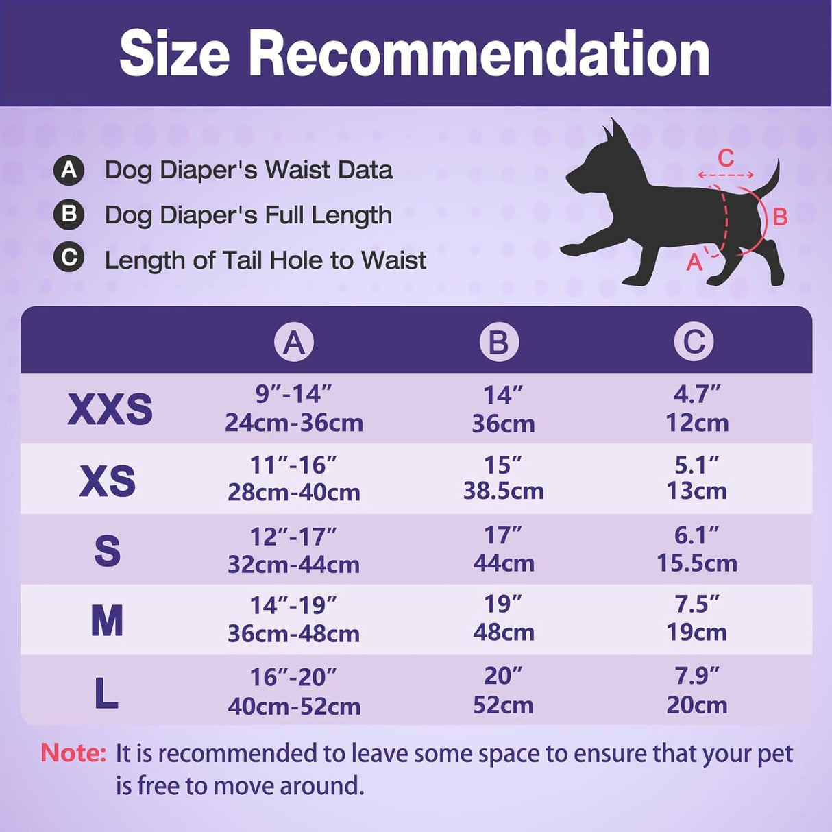 Pet Soft Pañales desechables para perras – 20 pañales