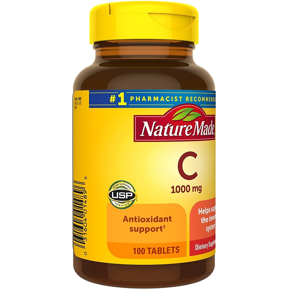 Suplemento Vitamina C 1000 mg dietético apoyo inmunológico