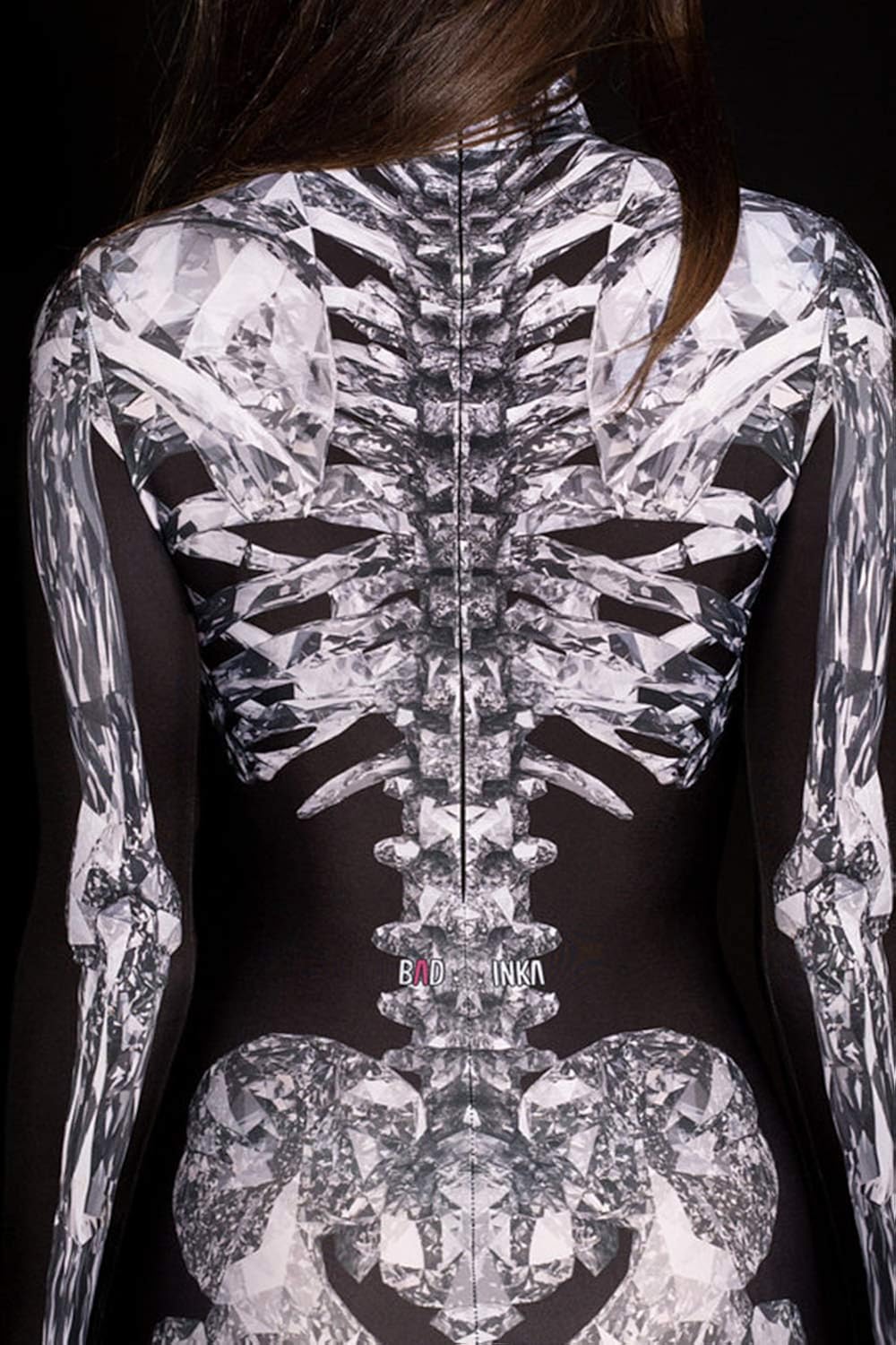 Disfraces de Halloween de esqueleto talla L blanco