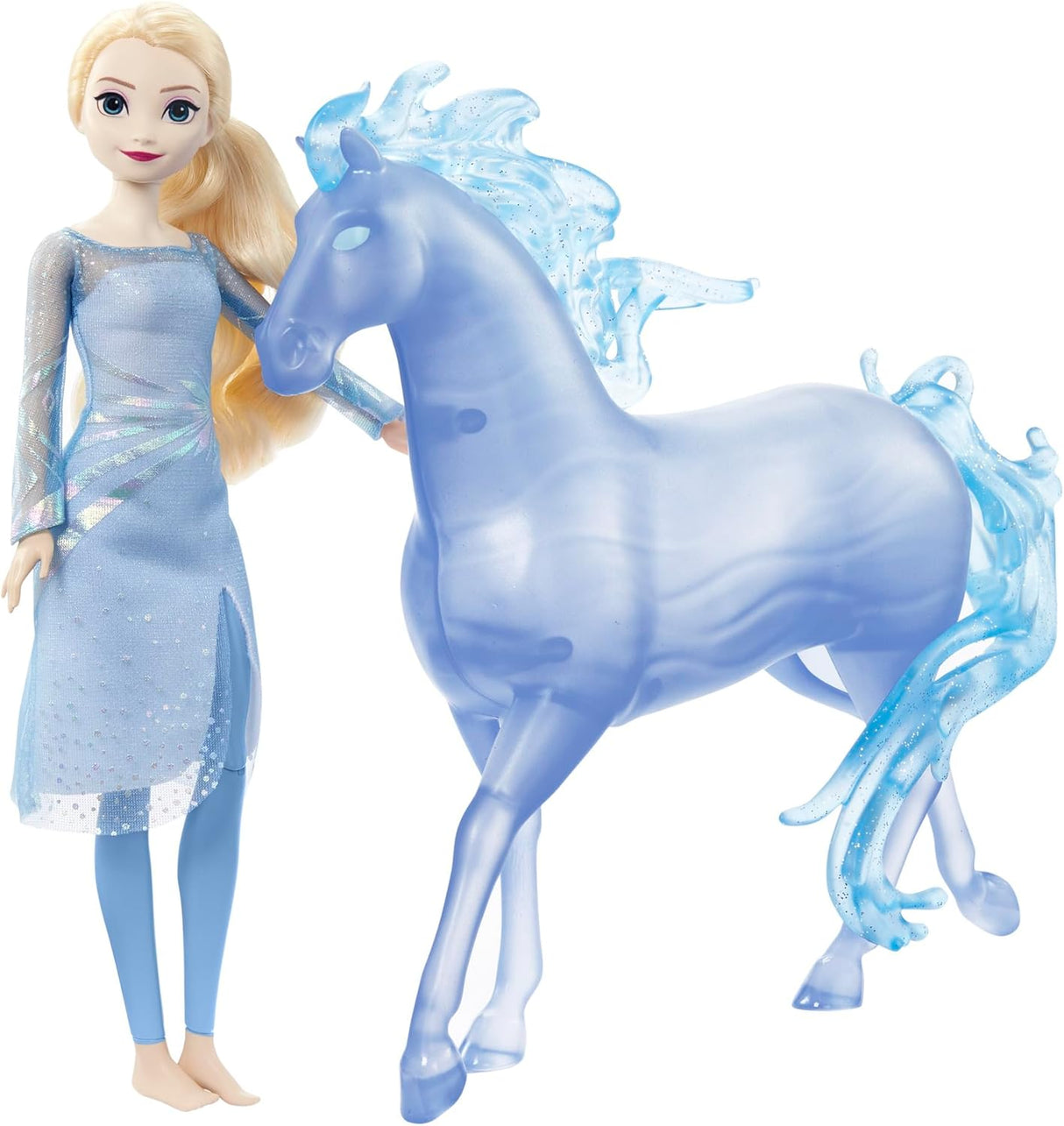 Juguetes Disney Frozen Mattel, Elsa y Nokk, Set de Moda y Figura
