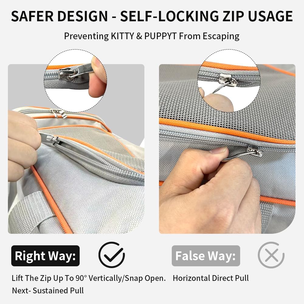 Transportadora de Gato Grande, Aprobada Aerolínea, 14 lbs, 18