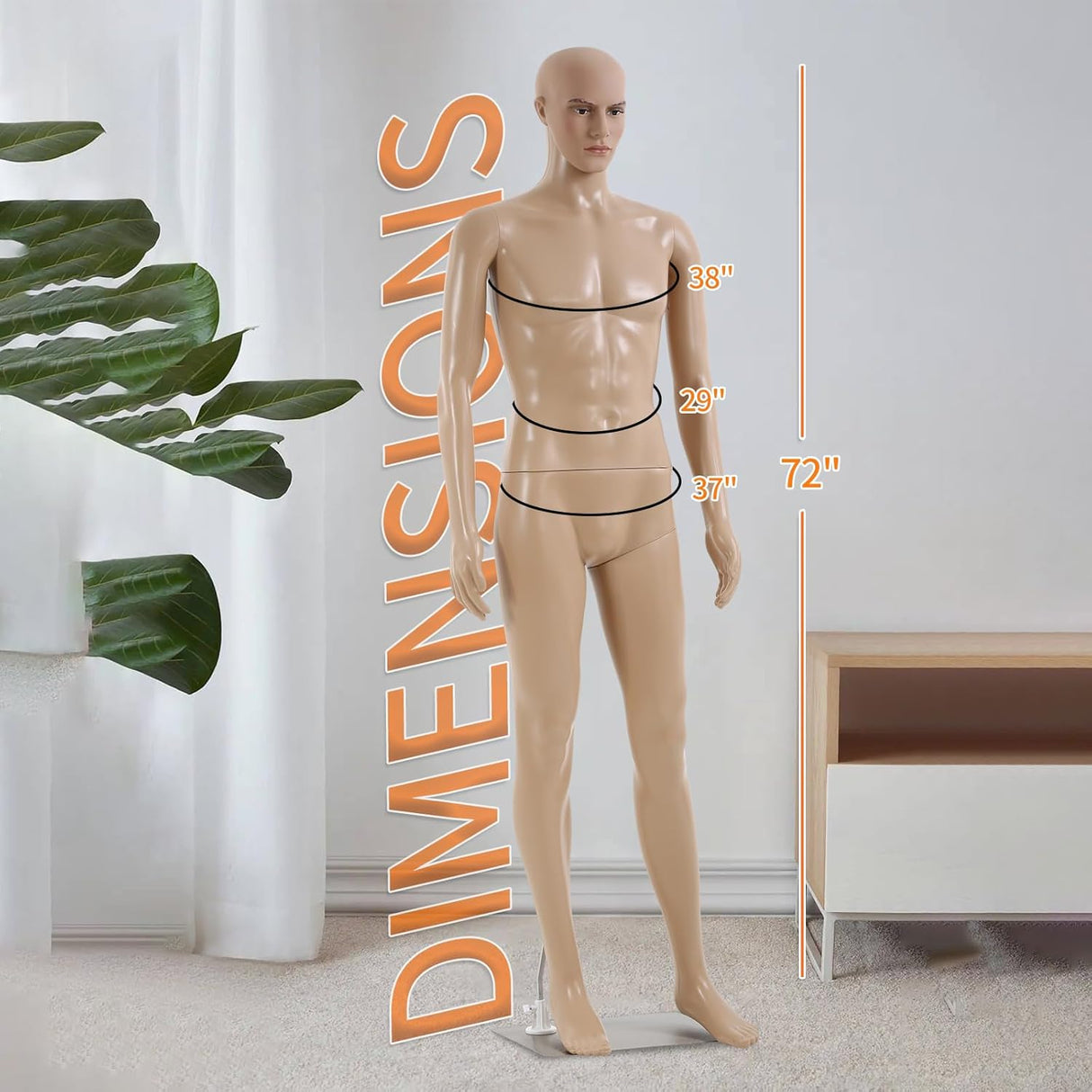 Maniquí Ajustable 69 para Ropa, Detachable, Poseable, Modelo 69