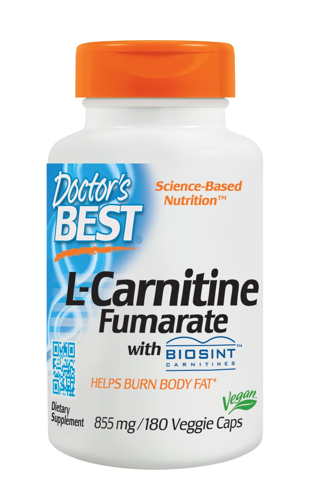 Doctor's Best Best L-Carnitine Fumarate Featuring Sigma Tau
