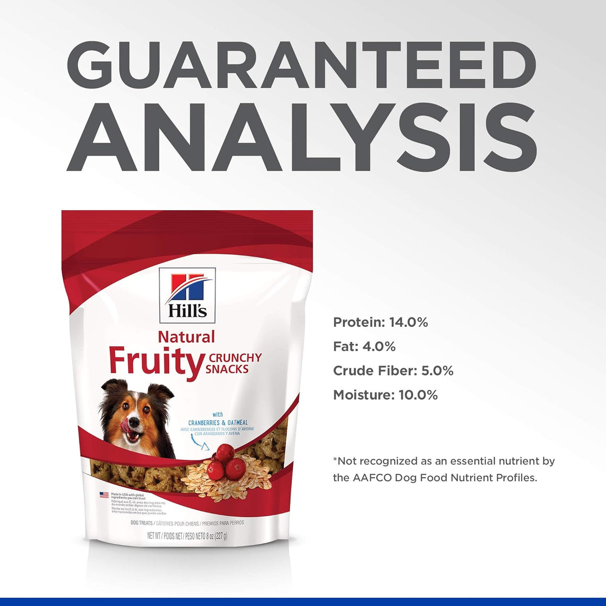 Alimento para Perros crujientes con frutas con arándanos