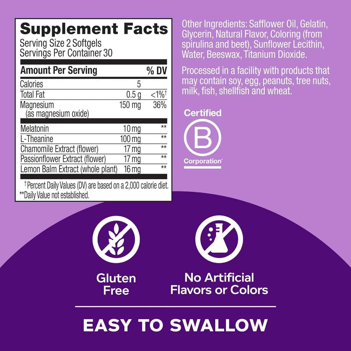 Suplemento manzanilla reparador