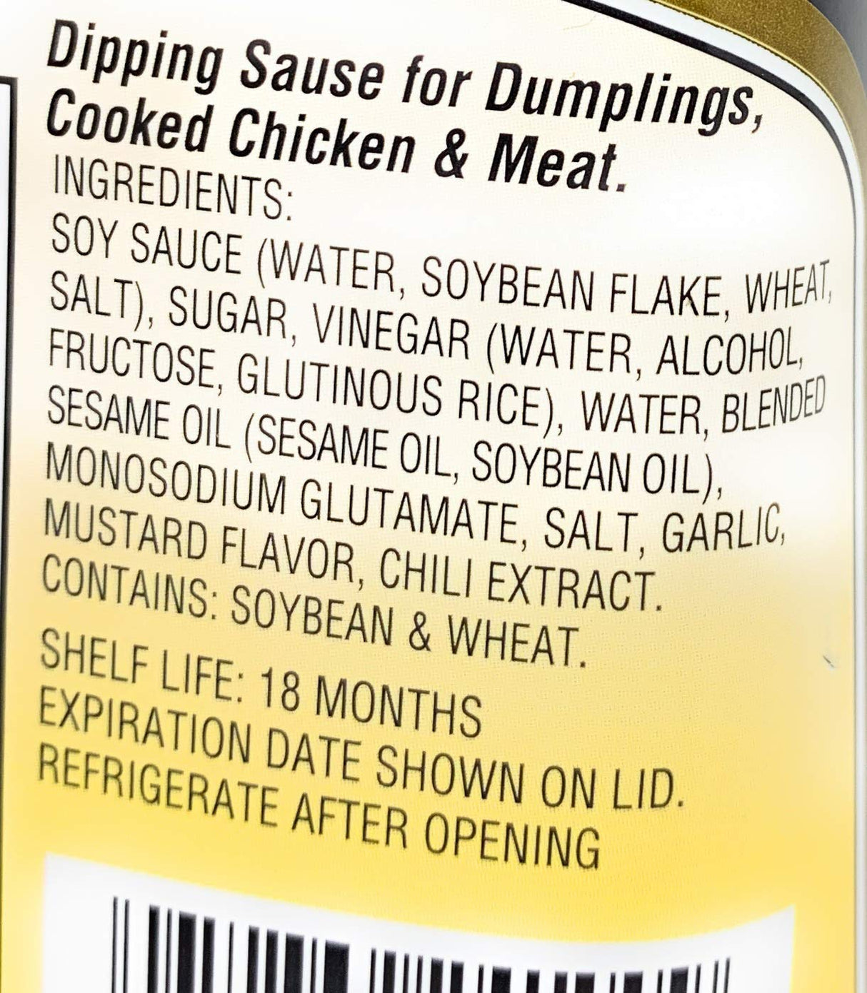 Salsa de Dumplings Weichuan, sabor auténtico, 300g, estilo asiático