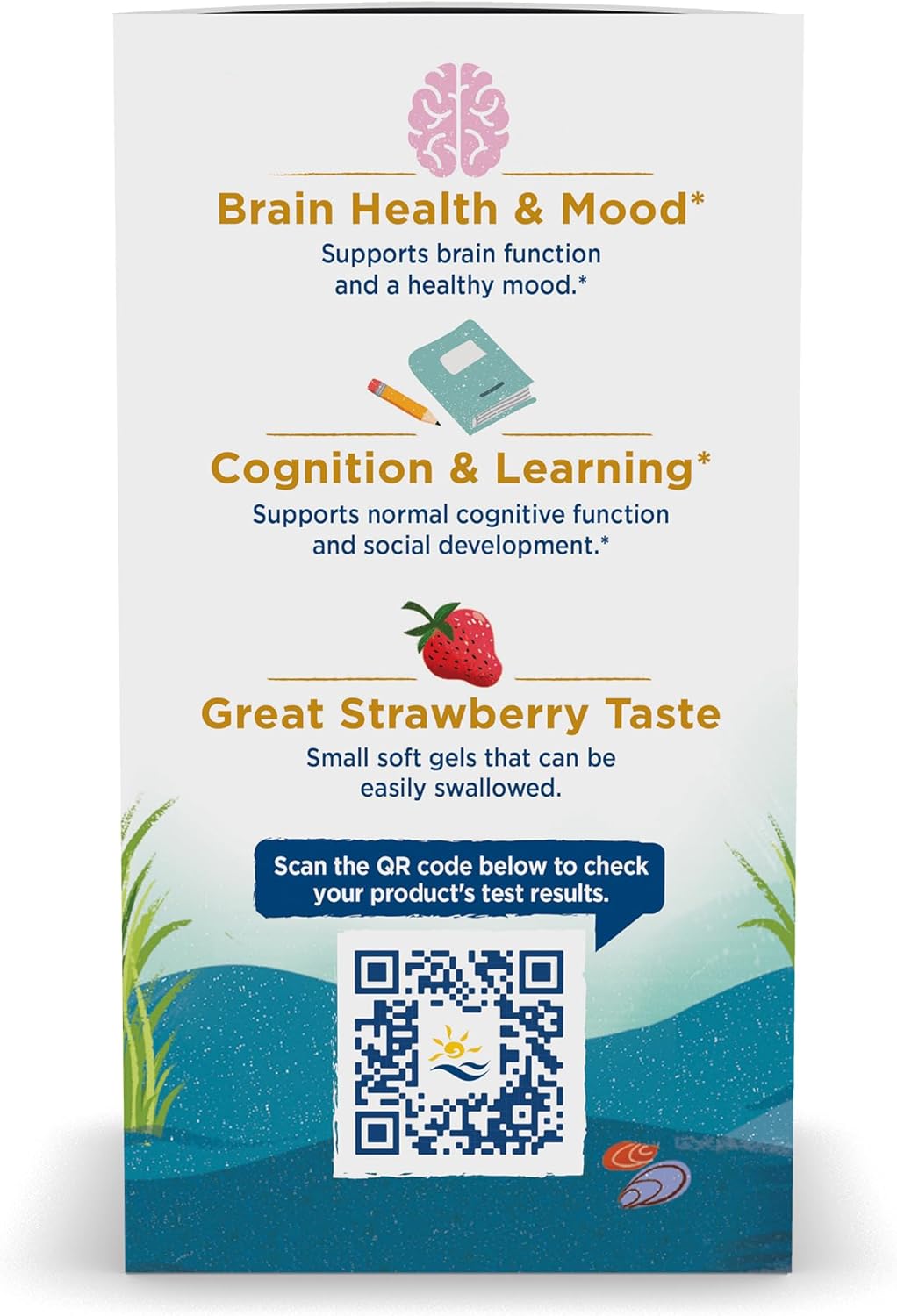 Suplemento Omega-3 total con EPA y DHA 60 mini geles suaves