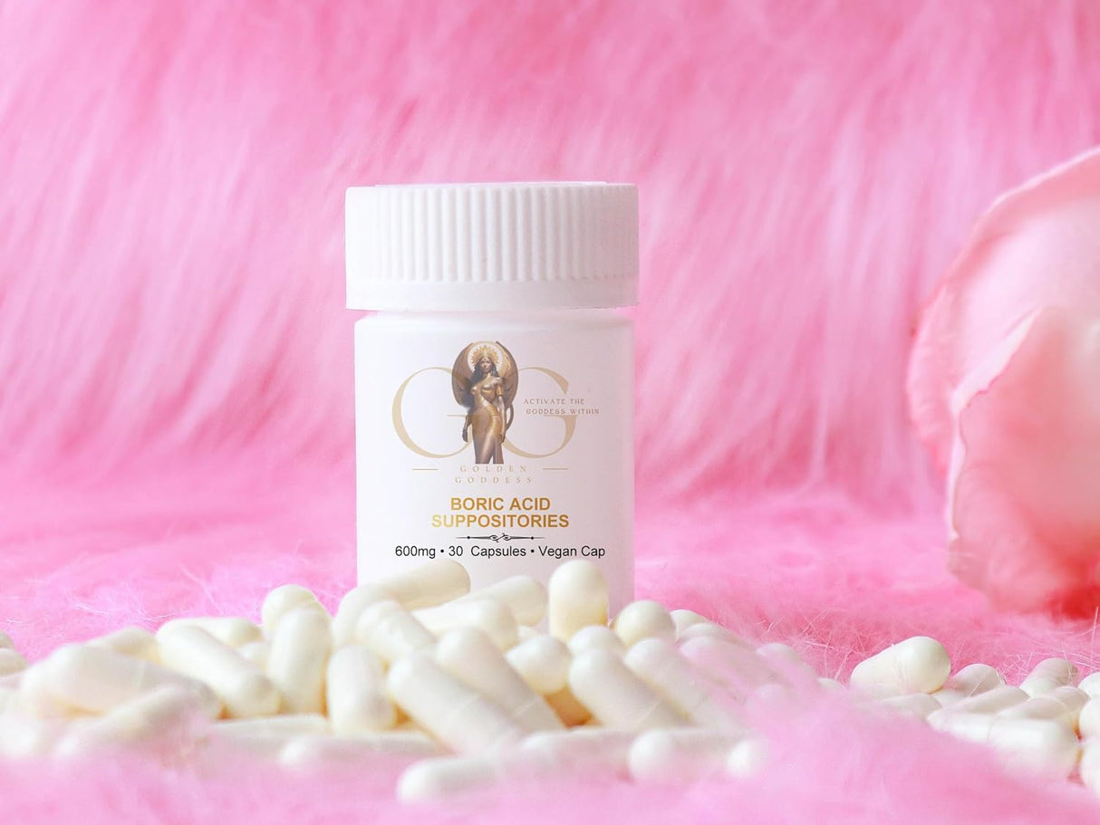 Supositorios de ácido bórico vaginales con aplicador