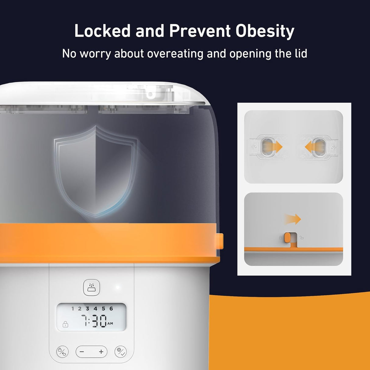 Comedero Automático para Gatos, Fácil de Usar, 2L/4L, Modelo X