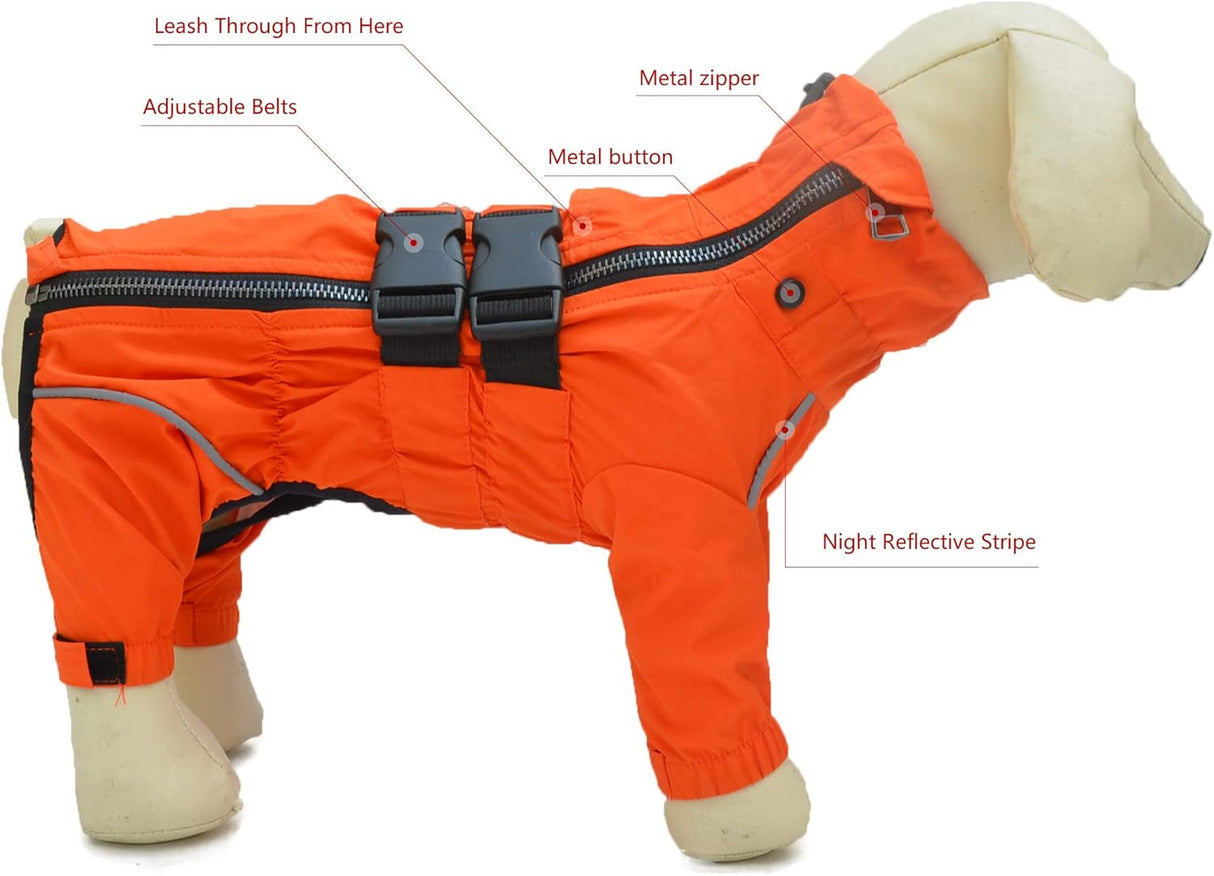 Chaqueta impermeable para perros, ligero, reflectante, XXL