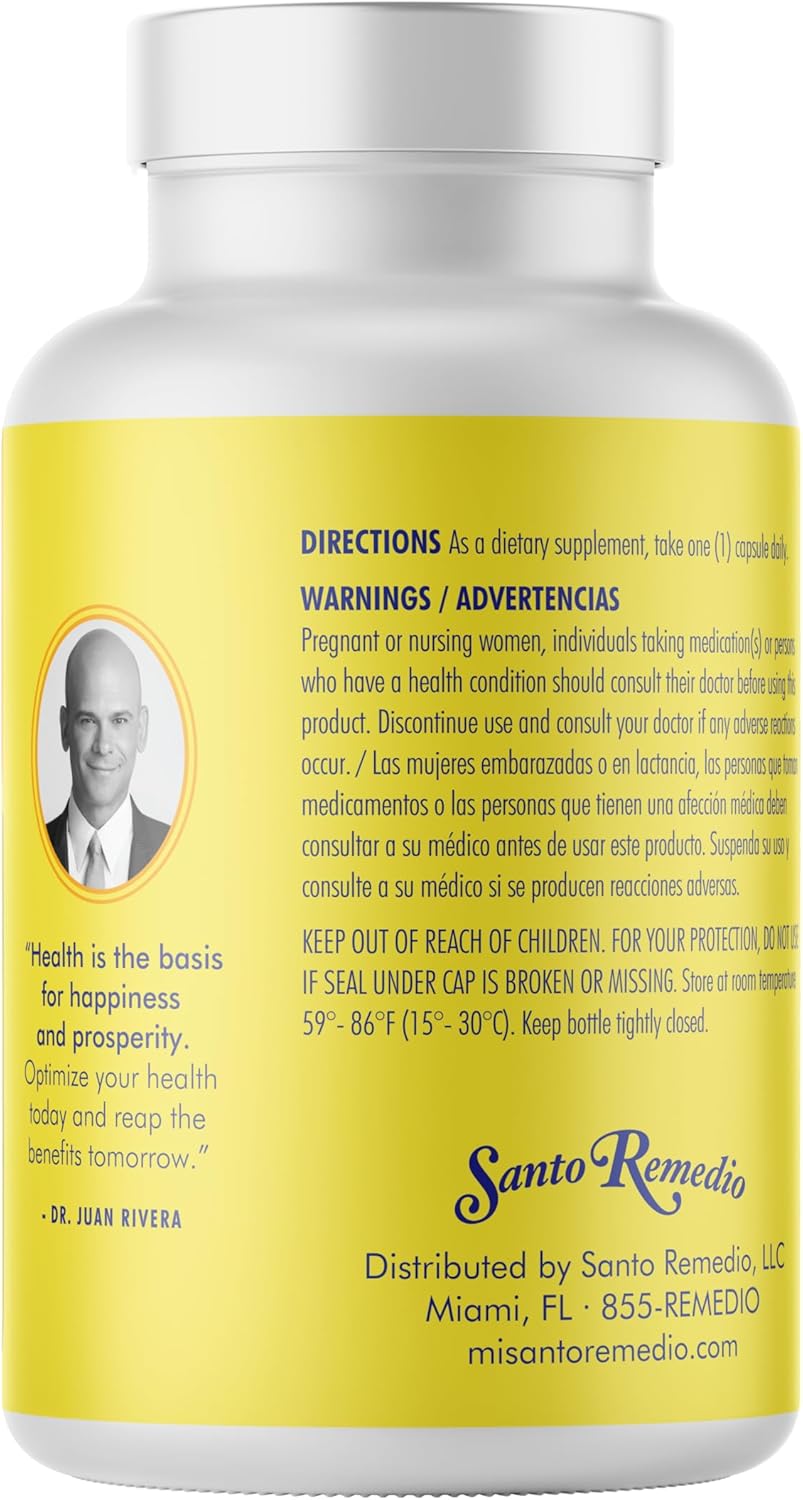 Santo Remedio Maca Suplemento Energía 750mg 90caps