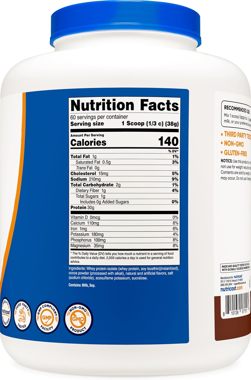 Aislado de Proteína de Suero - Alta Pureza