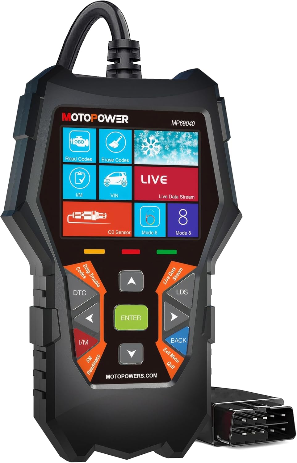 Escáner de diagnóstico de lector de código MP69040 MOTOPOWER