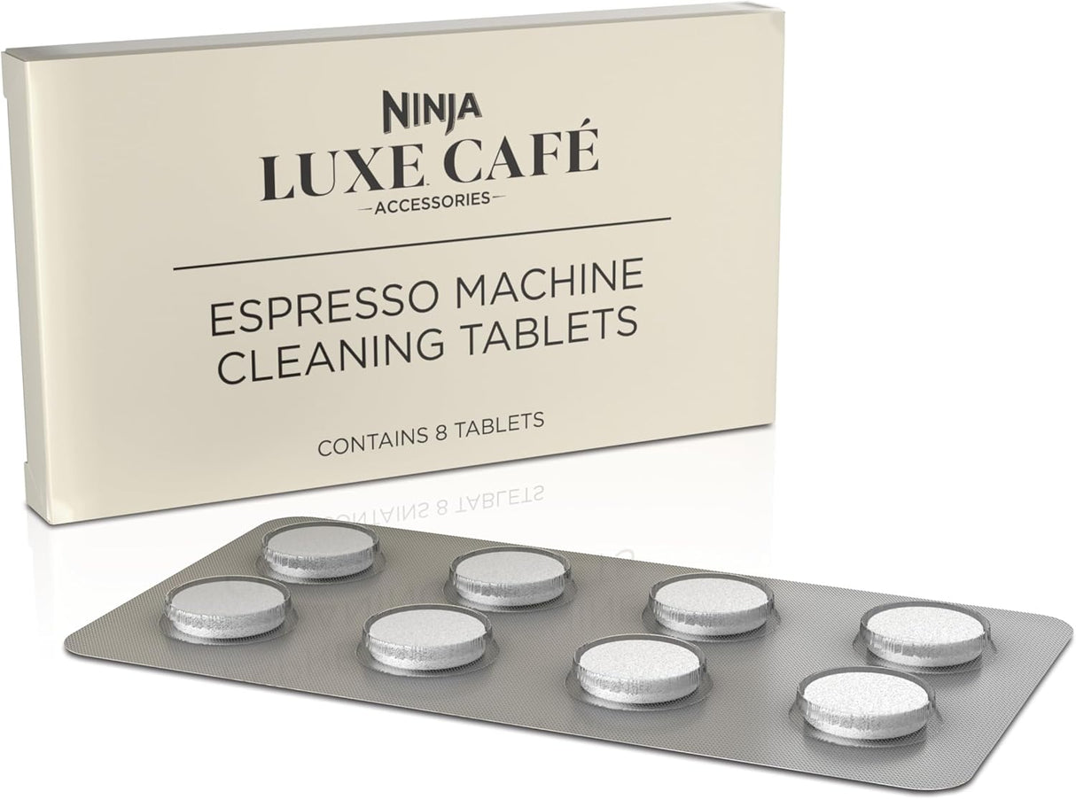 Tabletas de limpieza para espresso Ninja Luxe, 8 unidades, XSKCLNTBL8PK