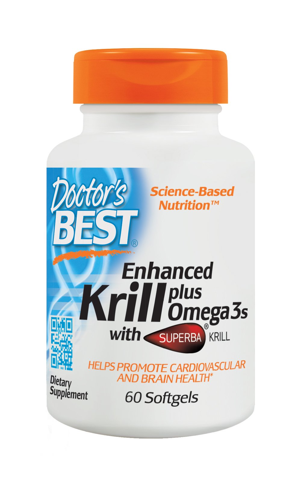 Omega 3s con SUPERBA Krill 60 cápsulas blandas