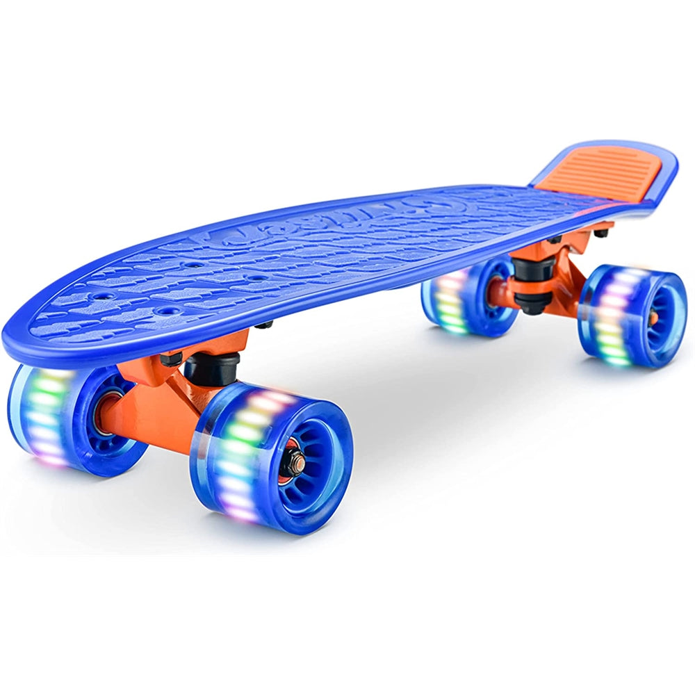 Skateboards o patineta azul para niños Hurtle HCSK103