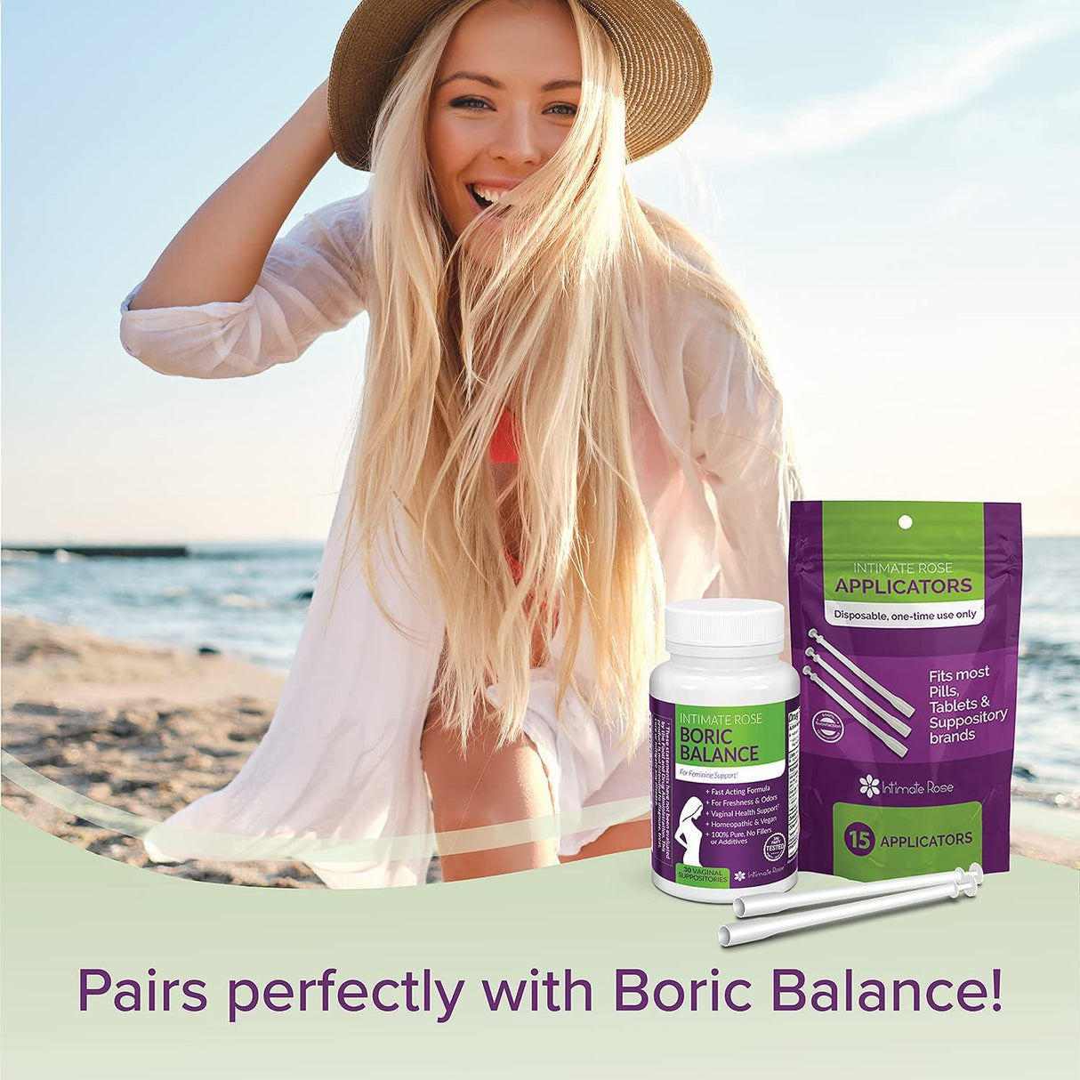 Suplementos Alimenticios Aplicador de supositorio vaginal