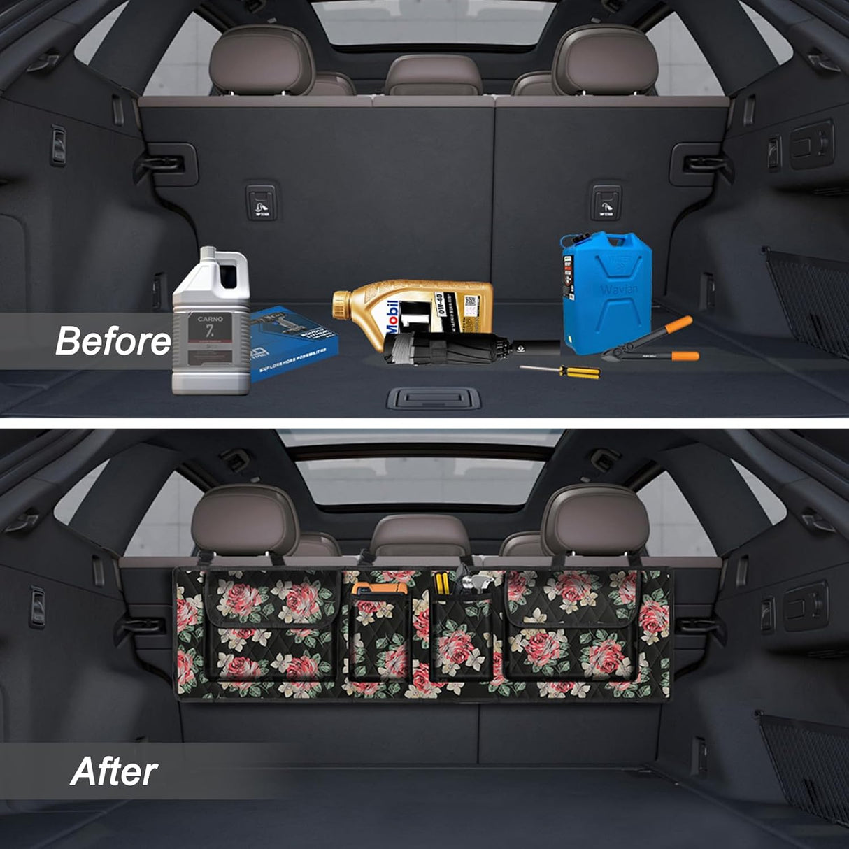 Organizador de Maletero Femuar, Gran Capacidad, 41x10