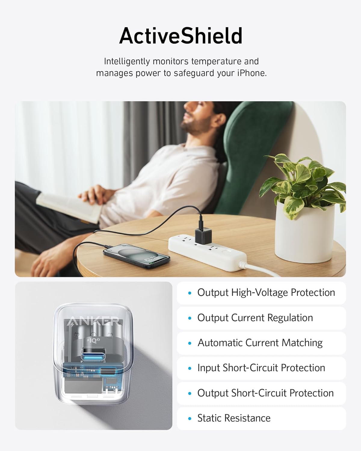 Cargadores rápidos compactos de 20 W para celular