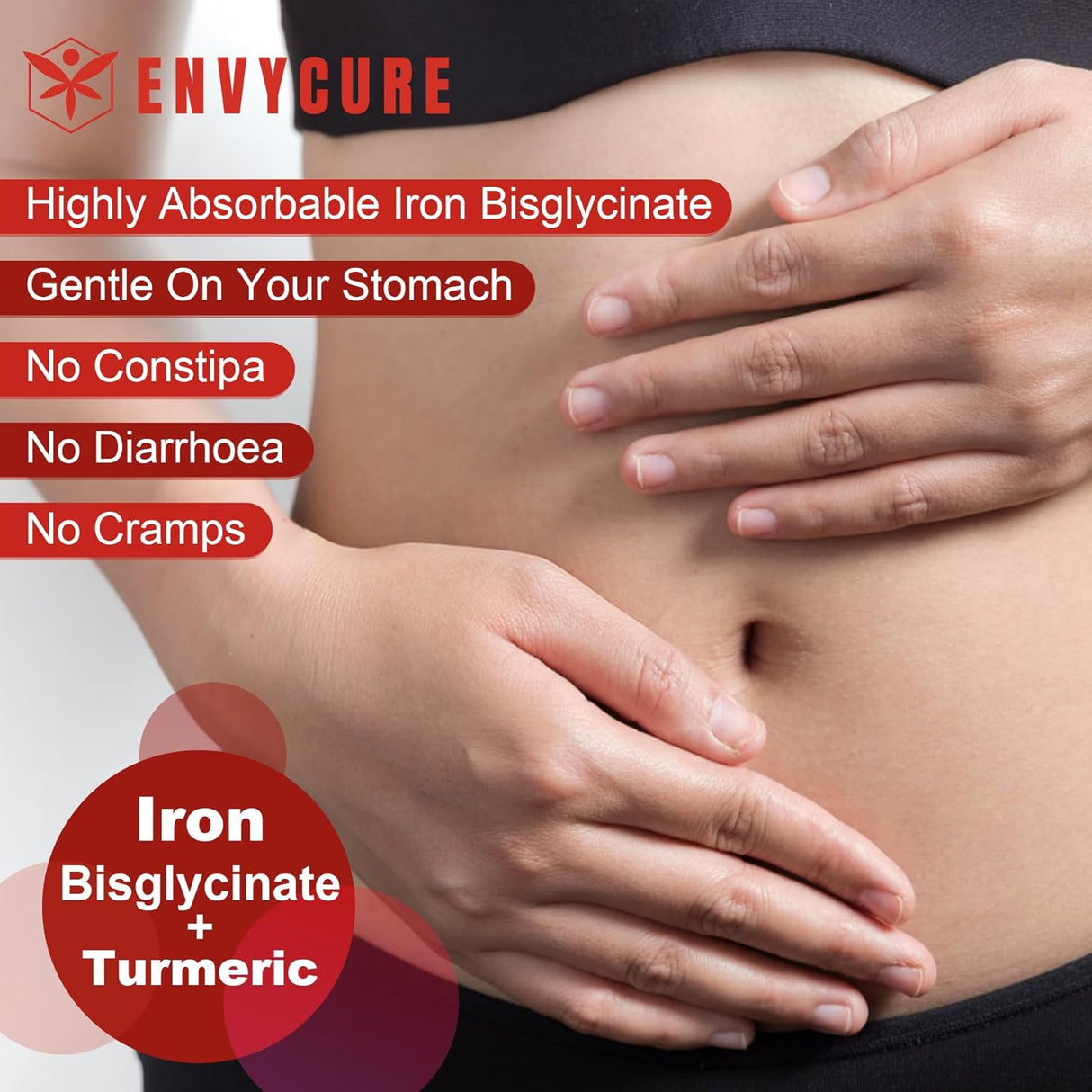 Suplemento Gomitas de bisglicinato hierro sin azúcar 18 mg