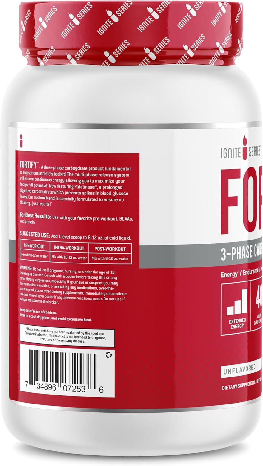 Complete Nutrition Ignite Carb Complex Fortify 3-Phase 42oz