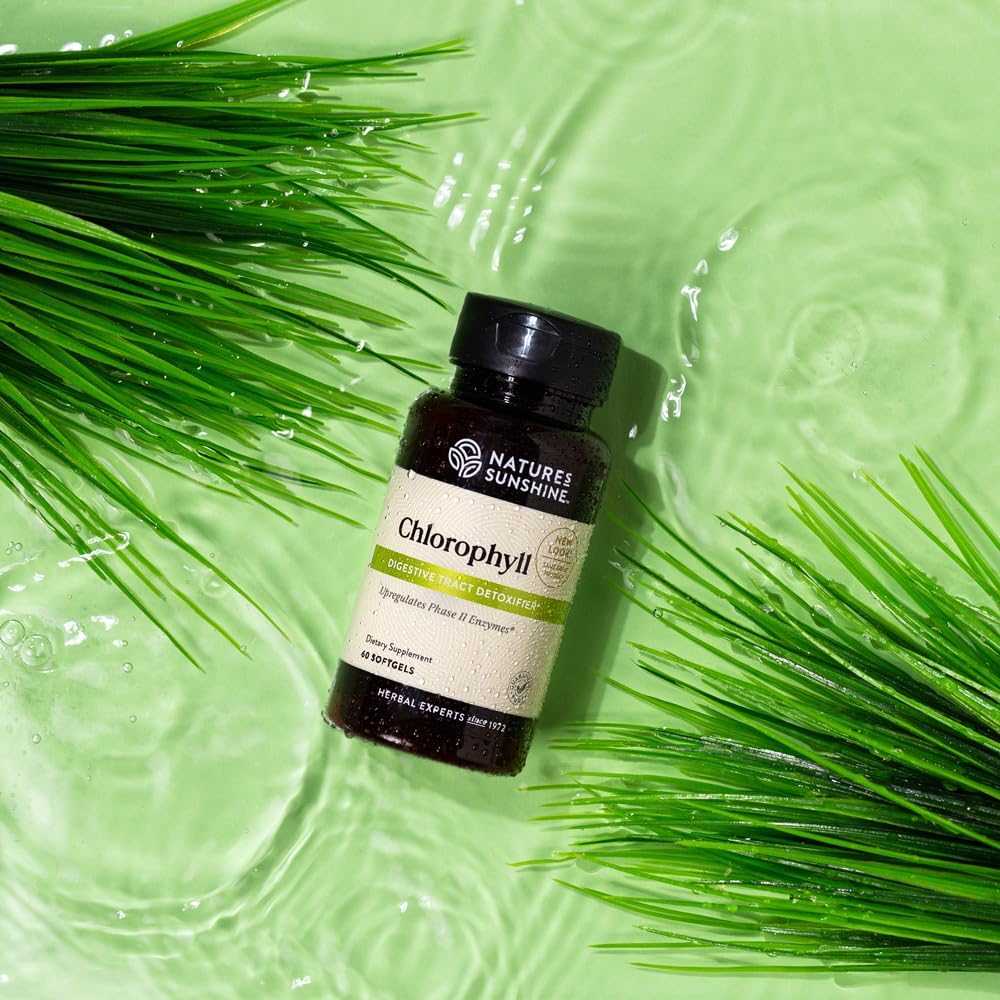 Cápsulas blandas de clorofila - 60 unidades