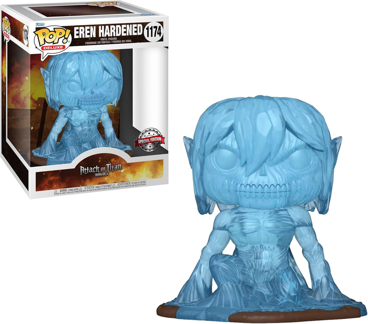 Funko Pop! Eren Endurecido Edición Especial #1174 Attack on Titan
