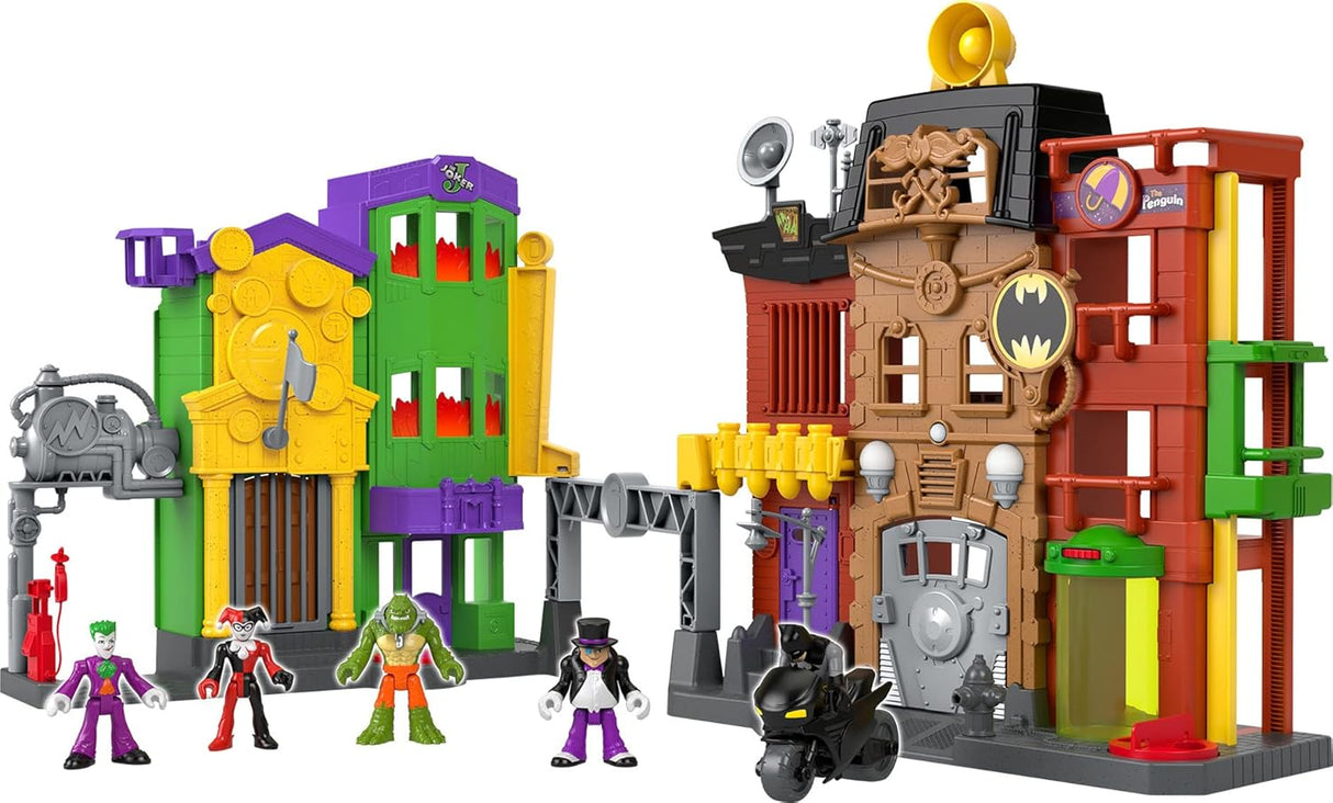 Juguete Batman Imaginext DC Fisher-Price, Crime Alley, 3+