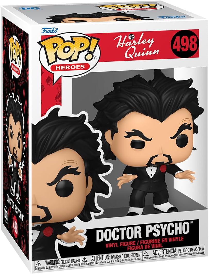 Funko Pop! Héroes: DC - Harley Quinn, Doctor Psycho Colección