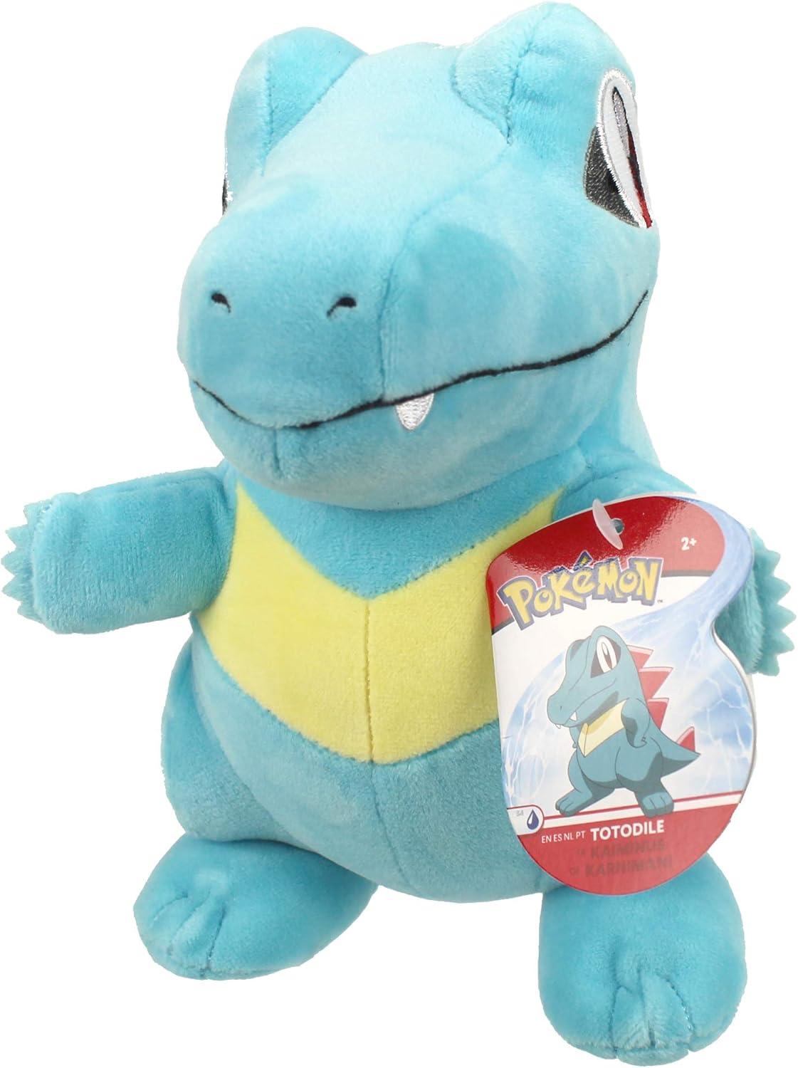 Peluche Totodile de alta calidad de 8 pulgadas