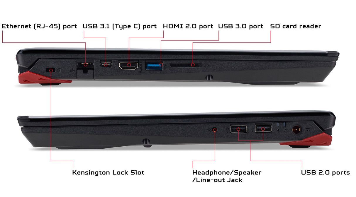Portátil para juegos con frecuencia de actualización