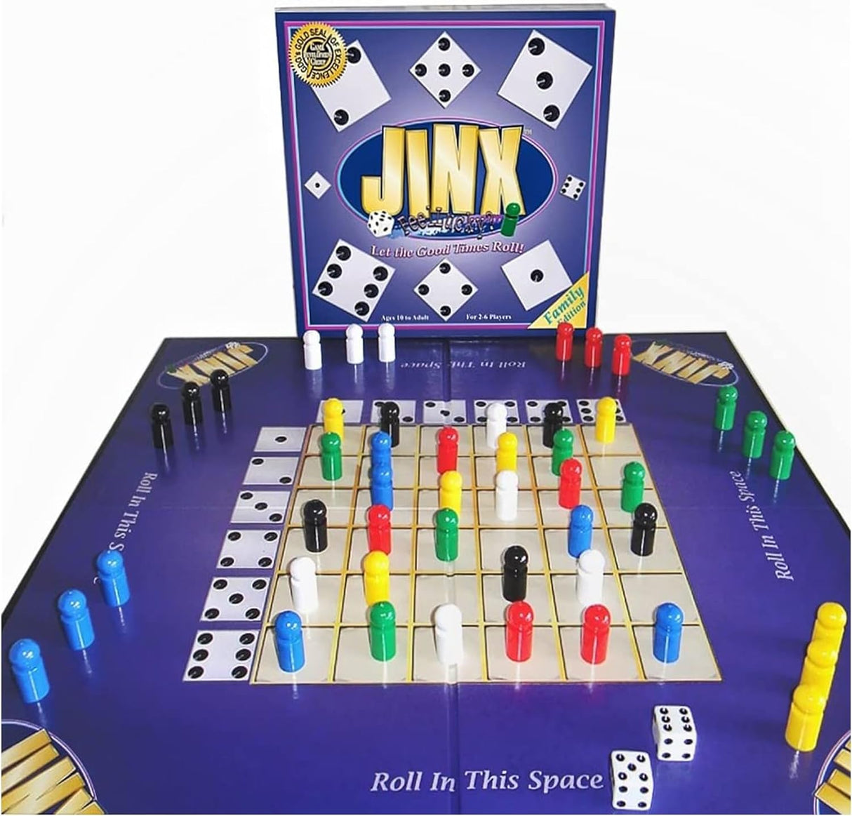 Jinx - Juego de Mesa Divertido de Suerte para Familias y Adultos