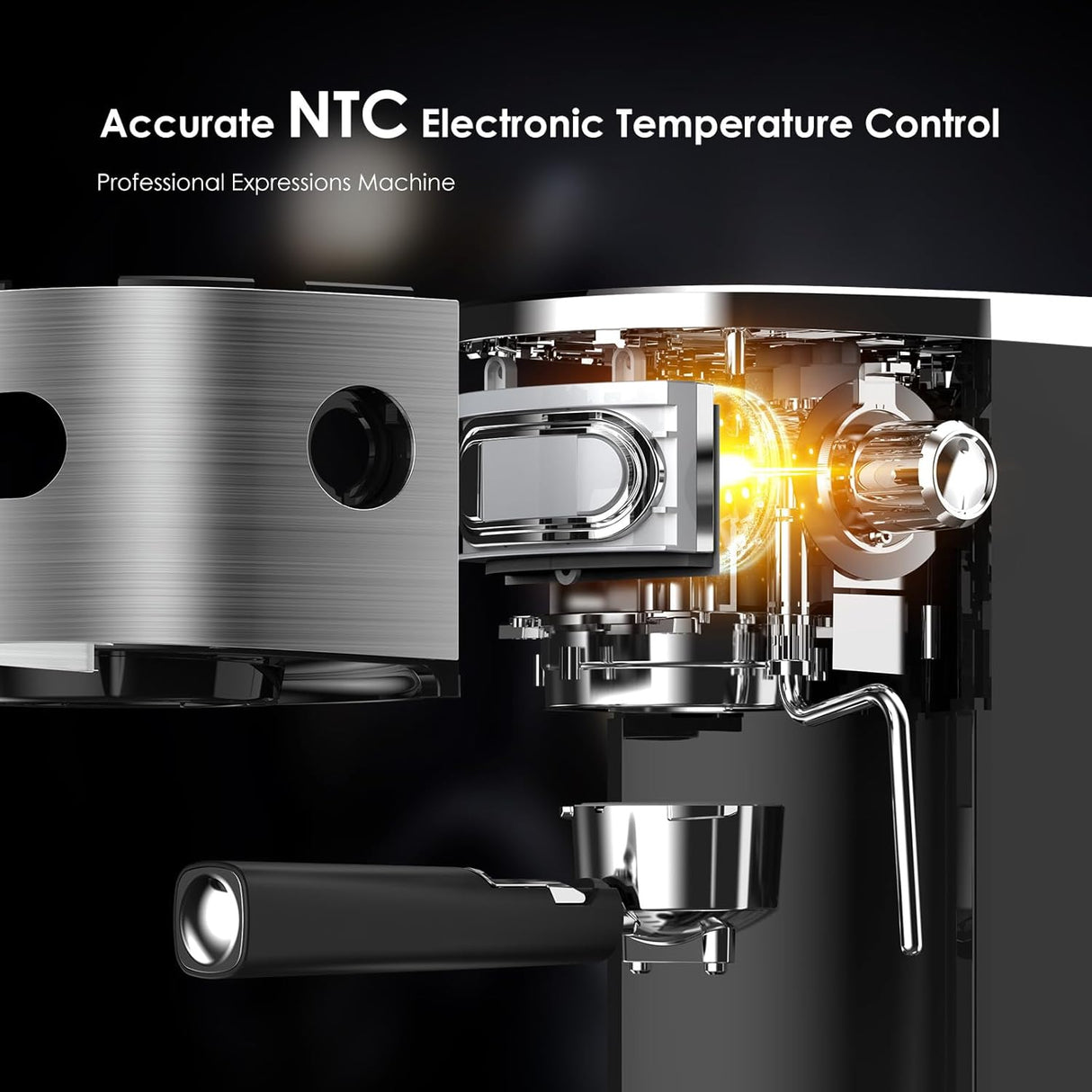 Máquina de café expreso de 20 bares CM8054 COWSAR