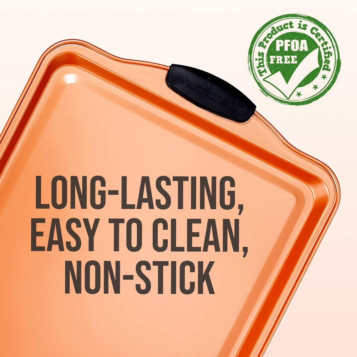 Bandeja para hornear antiadherente NutriChef BKNC5PCSMEDCS