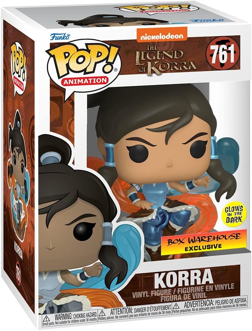 Funko POP! Korra - Glow in The Dark & Metallic Exclusivo