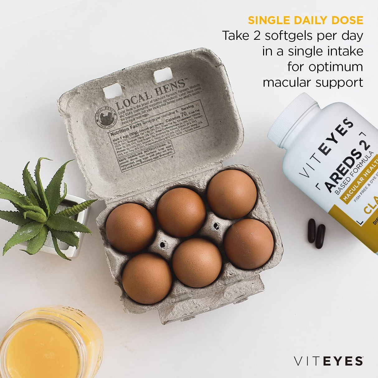 Suplemento Viteyes AREDS2 Classic Macular Health 210 cáp