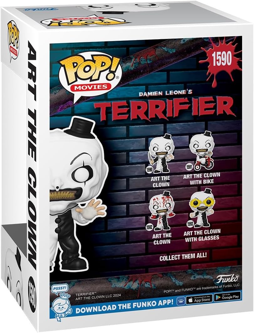 Funko Pop! Películas: Terrifier - Art El Payaso Terrorífico