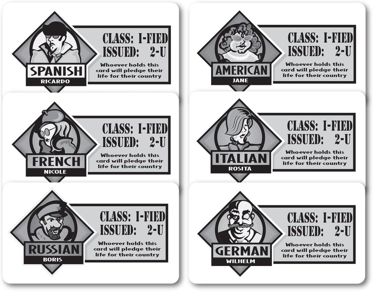 Juego de Estrategia Familiar Spy Alley, Premio Mensa, 2-6 Jugadores