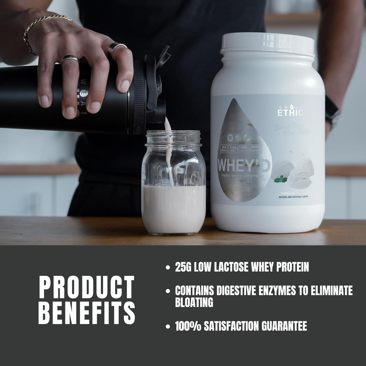 Proteína en Polvo Whey, 25 G, Digestiva, Vanilla, 25 Servs