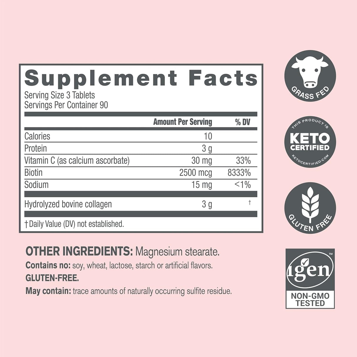 Suplementos Alimenticios colágeno vitamina C y biotina