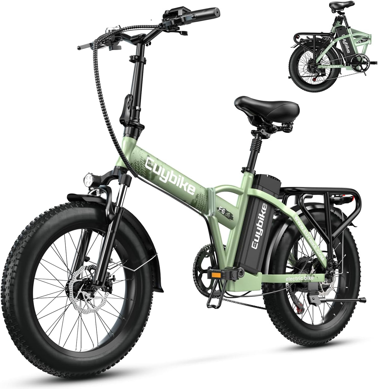 Bicicleta eléctrica 1000W, 48V 20AH, 30+MPH, 80 millas, modelo E-Bike