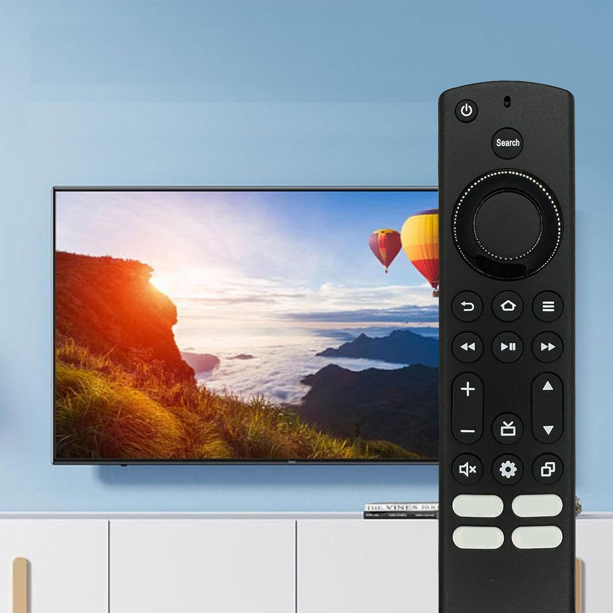 Control Remoto para TVs Toshiba Insignia, 4 Teclas de Acceso