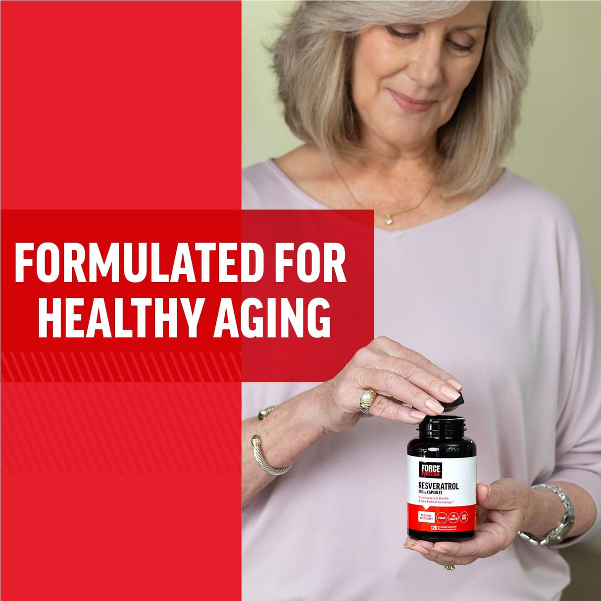 Suplemento de resveratrol para apoyar la salud del corazón