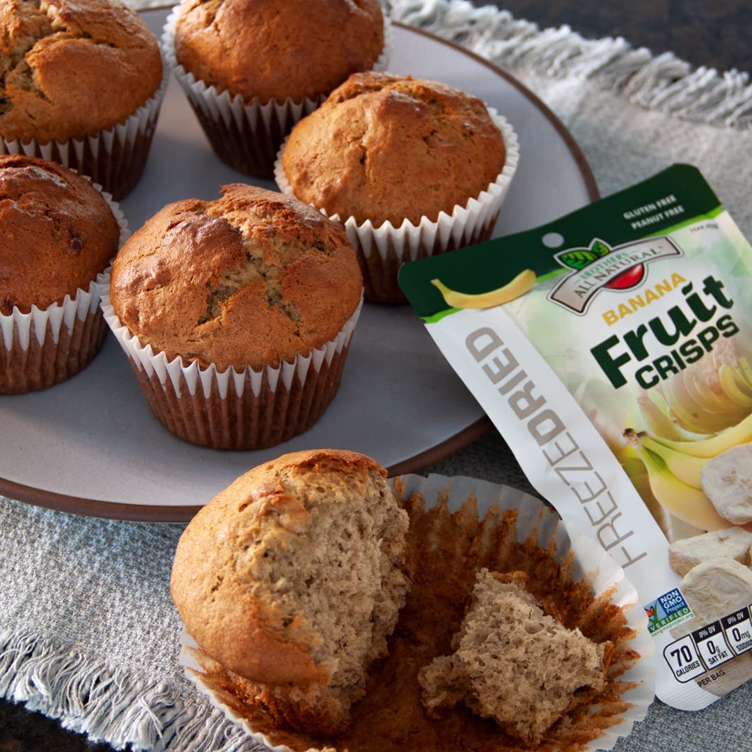 Crisp de Fruta Natural, Brothers-ALL, Plátano, 0.59 oz, 24 Pck