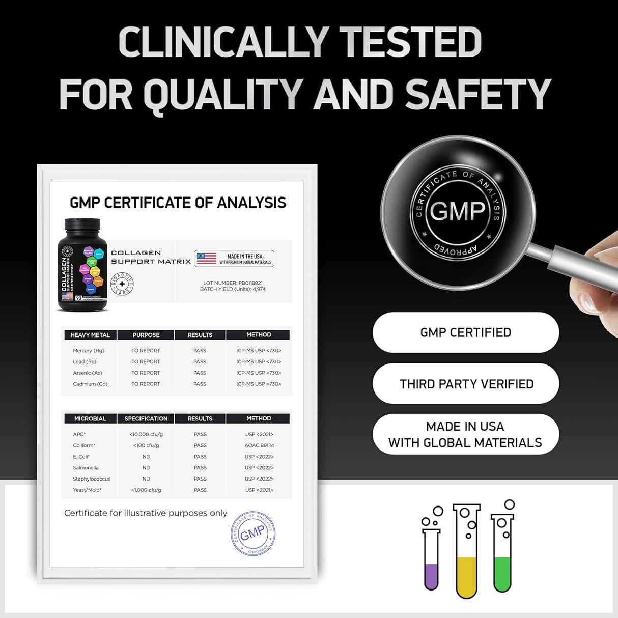 Suplemento de queratina de colágeno de biotina DHT bloqueador