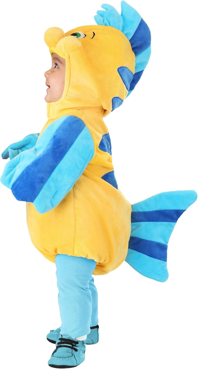 Disfraz de bebé Flounder de Disney, Halloween y fiestas temáticas
