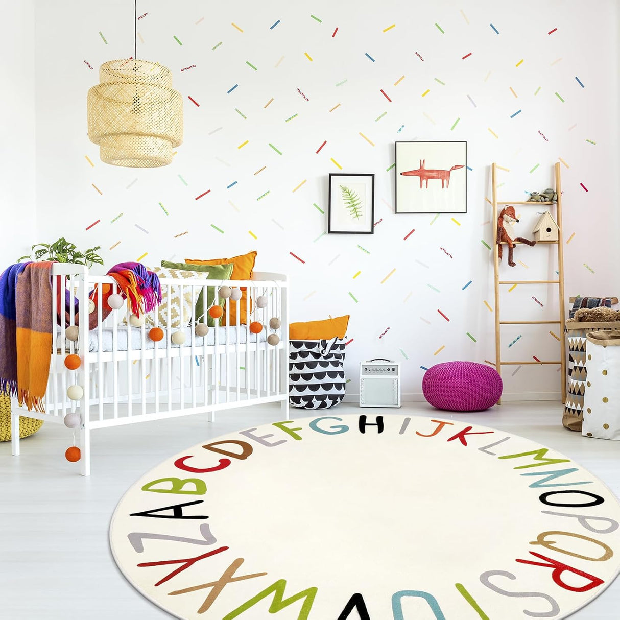 Alfombra Infantil ABC Livebox, Grande, Lavable, 40